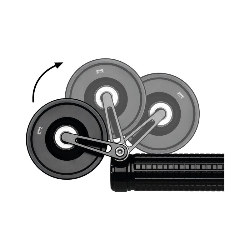 mo.view spy flip Bar End Mirror Black