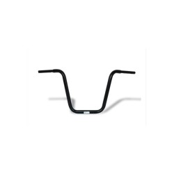 400 Fat Ape Hanger Handlebar with 1 1/4" Clamp Diameter Black Powder Coated 1 1/4" Throttle Cables