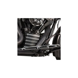 10-Gauge Driver Floorboards Black, Anodized