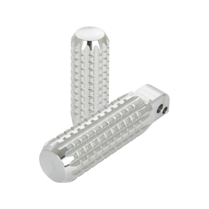 AK4.7 Passenger Foot Pegs Aluminium Polished