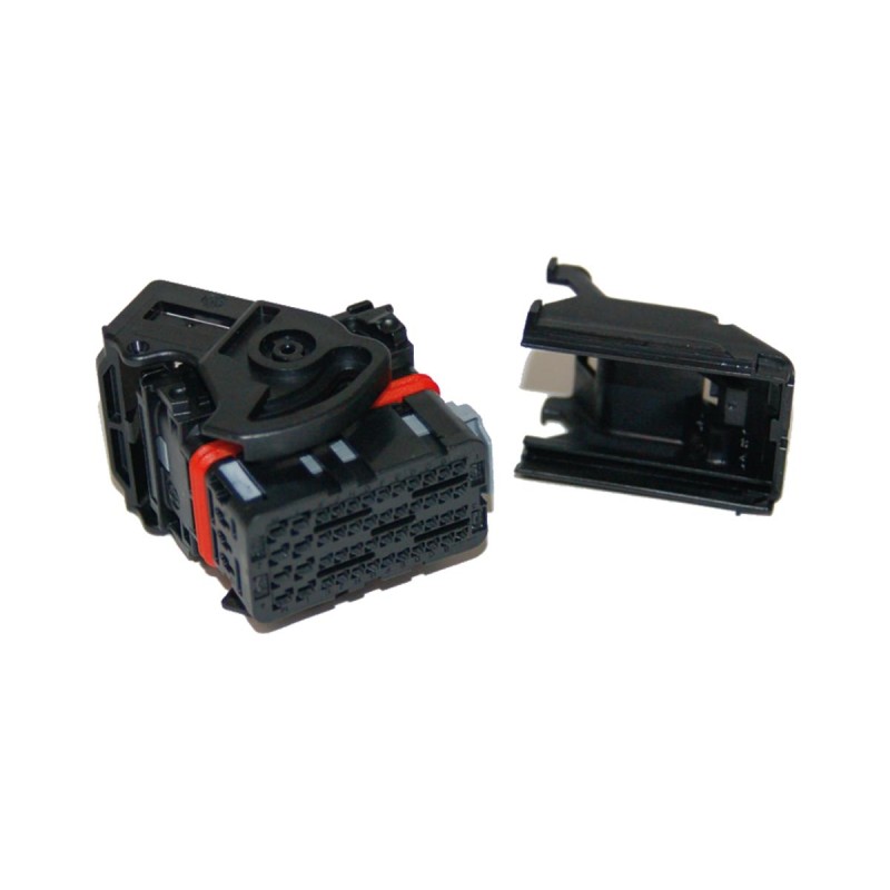 OEM HD Radio Connector/BCM Connector Kit with mating terminals in (3) gauge sizes