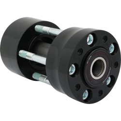 Rear ABS Wheel Hub Black ABS Dual Flange
