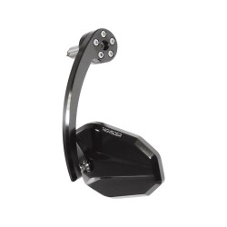 Victory Evo Bar End Mirror 130 mm stem Black, Anodized