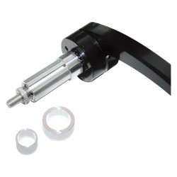 Victory Evo Bar End Mirror 130 mm stem Black, Anodized