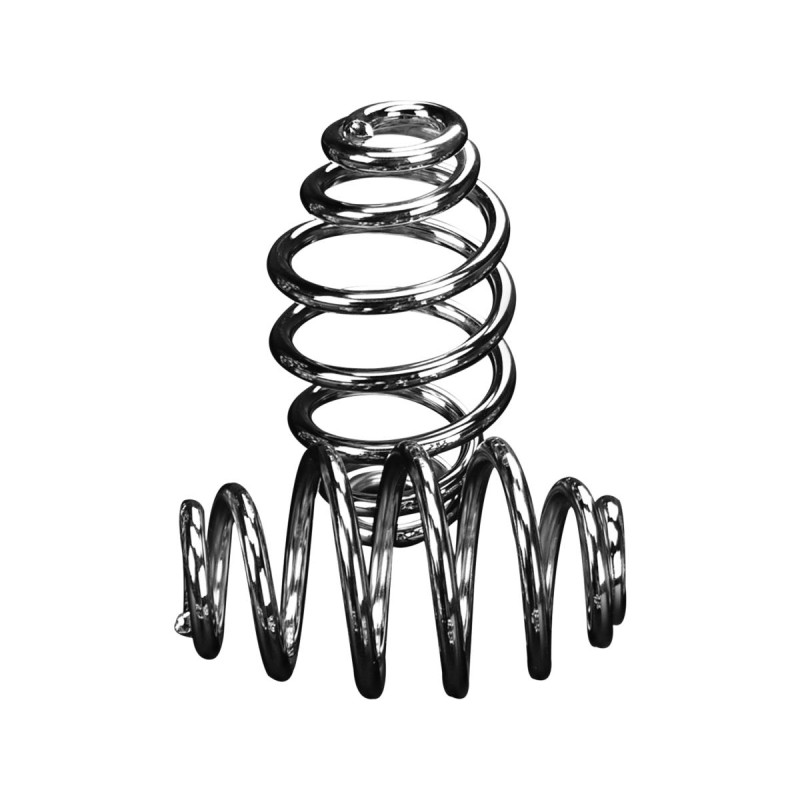Barrel Seat Spring Chrome 4"