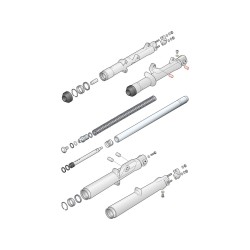 Front Caliper Mounting Bushing Big Twin Front Fork Parts OEM 46018-77, 46019-77