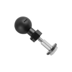 RAM Mount Mirror Post Base With 1" Rubber Ball For Harley Davidson Motorcycles