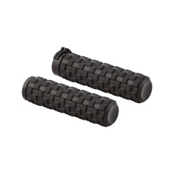 AirTrax Grips Black Endcaps Black 1" Throttle Cables