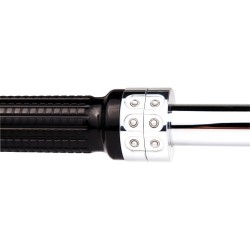 mo.switch Mini 1", Polished Push-Button Clamp Aluminium Polished