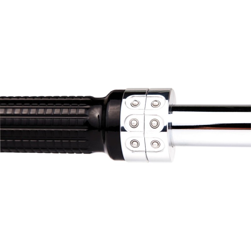 mo.switch Mini 1", Polished Push-Button Clamp Aluminium Polished