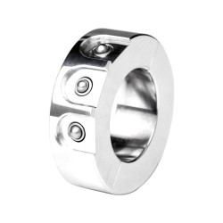 mo.switch Mini 1", Polished Push-Button Clamp Aluminium Polished