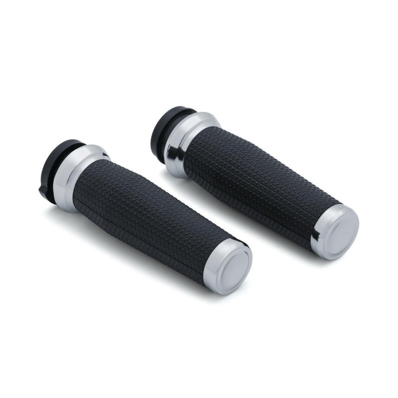 Thresher Grips Chrome 1" Throttle By Wire