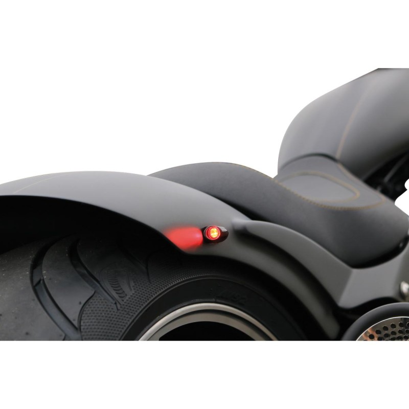 Bullet Smooth LED Turn Signal/Taillight/Brake Light Chrome Smoke LED