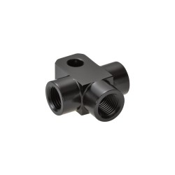 M10x1 Distributor 3-fold Black