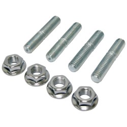 Exhaust Studs and Nut Kit Exhaust Studs and Nuts Kit Chrome