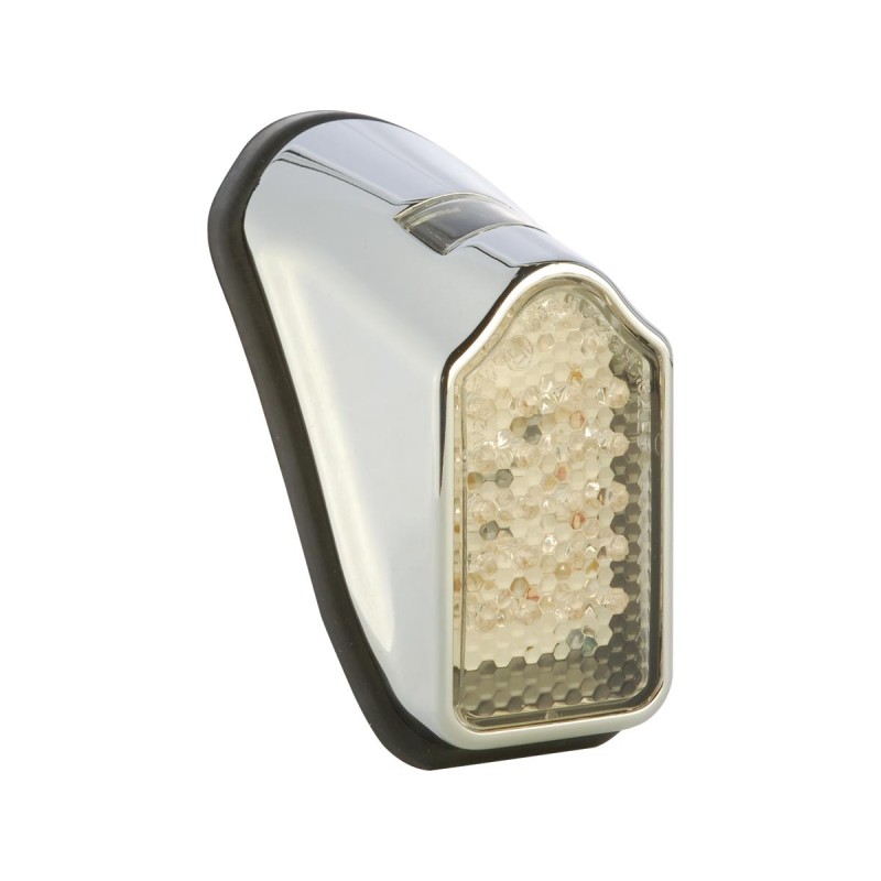 Mini Tombstone LED Rücklicht Chrome Clear LED