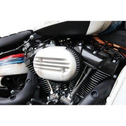 Racing Air Filter Cover Black Gloss