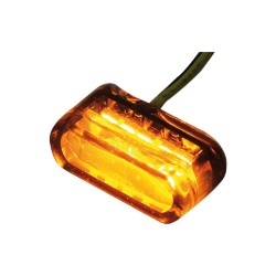 Module 1 LED Turn Signal Approved for horizontal installation only Smoke LED