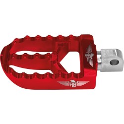 MX V2 Foot Pegs Red Anodized