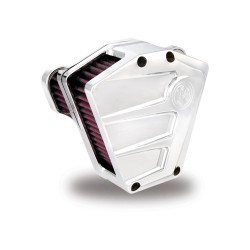 Scallop Air Cleaner Chrome
