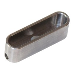 Shorty Turn Signal Weld-In Bracket Width Inner/Outer(mm): 9/12, Depth Inner/Outer(mm): 12/15, Length Inner/Outer(mm): 41/44 Raw