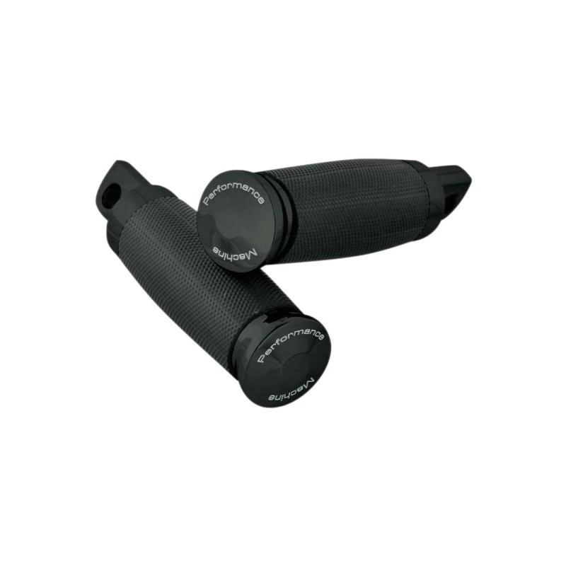 Contour Rubber Wrapped Footpeg Black