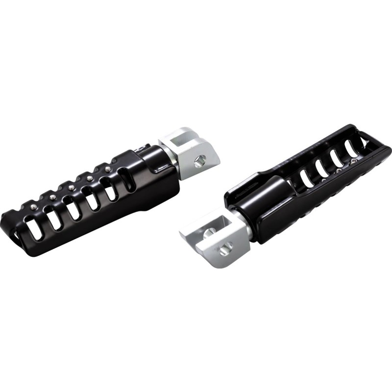 Razorback Footpeg Gloss Black, Powder Coated