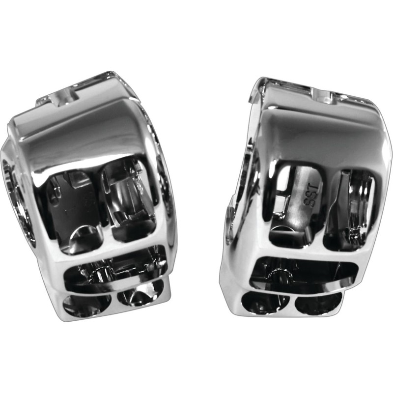 96-up Style Switch Housing Kit Chrome