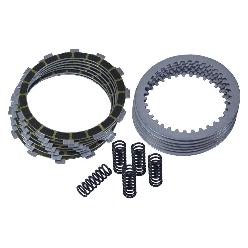 Extra Plate Clutch Kit Clutch Plate Kit 8 Carbon Fiber friction plates, 7 steel plates, Set of heavy duty springs