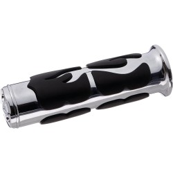 ISO-Flame Grips Chrome 1" Throttle Cables