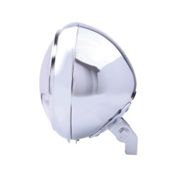 Yuma 2 Type 8 7" Cornering Headlight with Daytime Running and Position Light Chrome Reflector LED