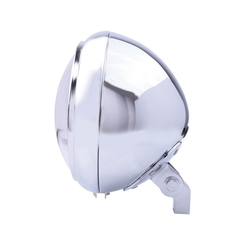 Yuma 2 Type 8 7" Cornering Headlight with Daytime Running and Position Light Chrome Reflector LED