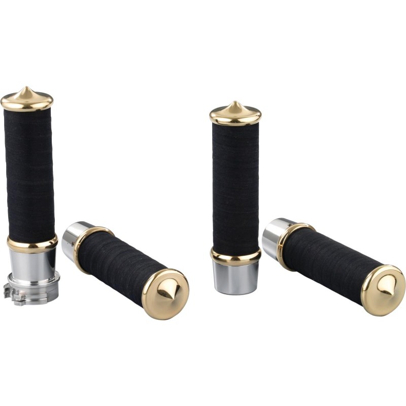 Fabric Tape Grips Black 1" Throttle Cables