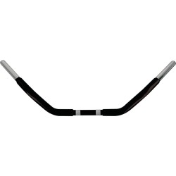 1 1/4" Chubby Dresser Handlebar Black Powder Coated 1 1/4" Throttle By Wire