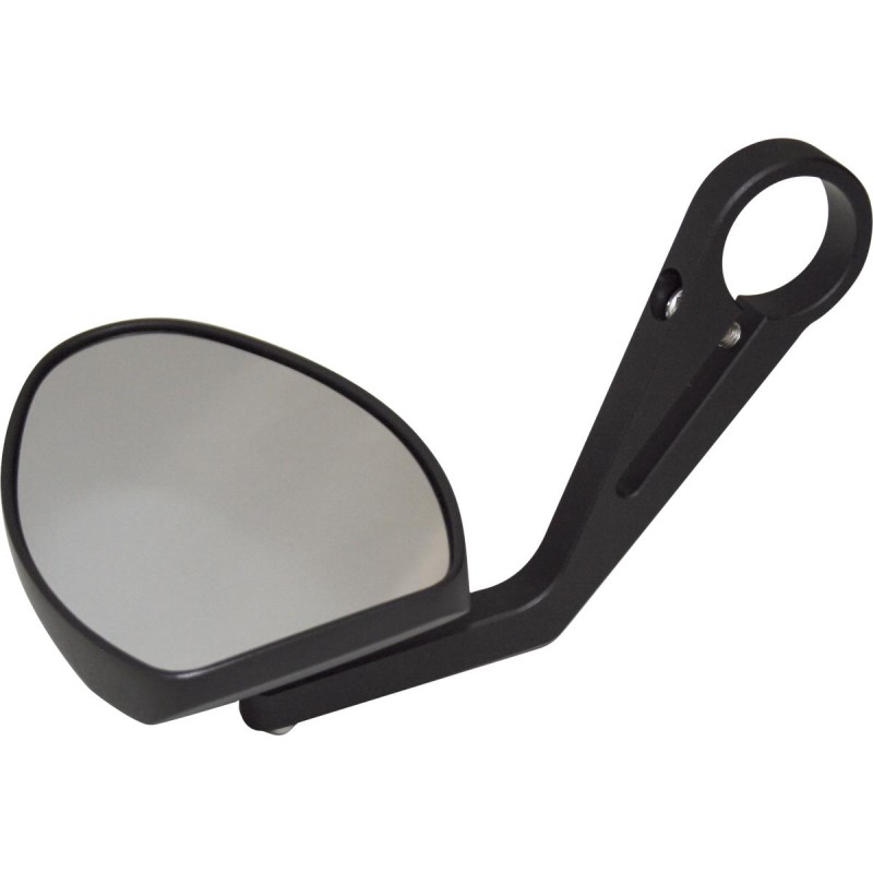 Ferrara 2 Bar End Mirror 115 mm stem Black, Anodized