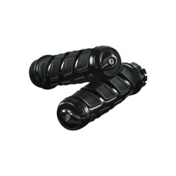 Kinetic Grips Gloss Black 1" Throttle By Wire Throttle Cables