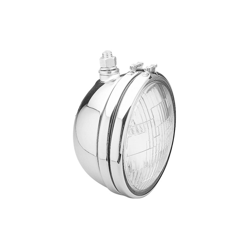 7" Headlight Shell Chrome