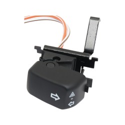 96-up Ergonomic Replacement Handlebar Turn Signal Switch Right Turnsignal Switch Black