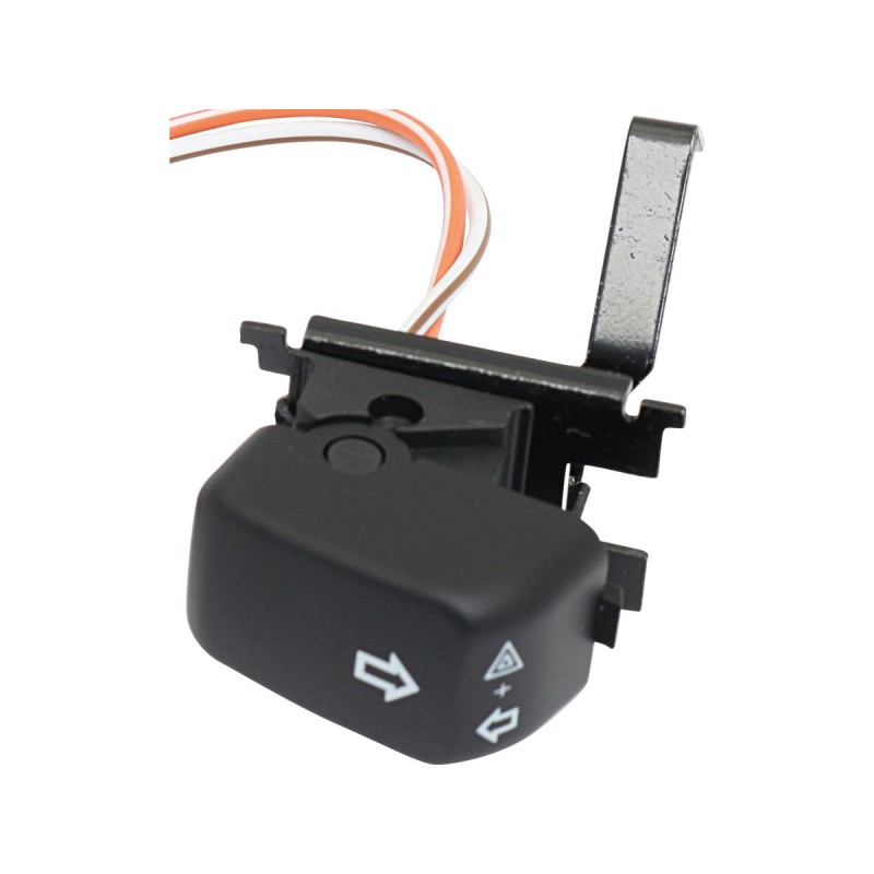 96-up Ergonomic Replacement Handlebar Turn Signal Switch Right Turnsignal Switch Black