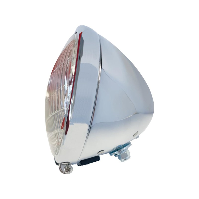 Springer-Style Headlight Trim Ring Chrome