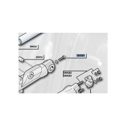 Damper Tube Screw with Washer Big Twin Front Fork Parts OEM 45405-75A