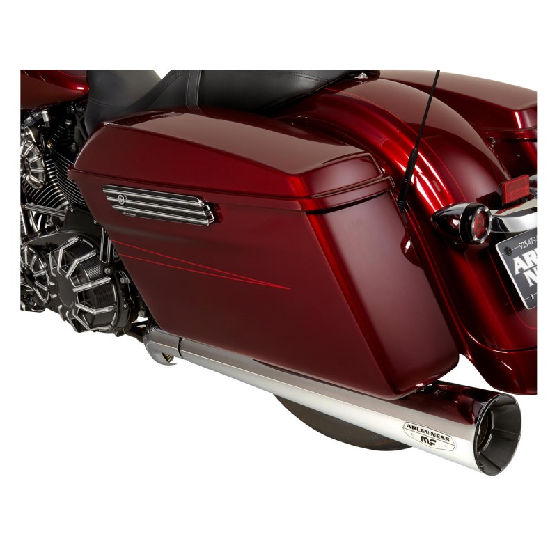 10-Gauge Saddlebag Latch Covers Contrast Cut Anodized