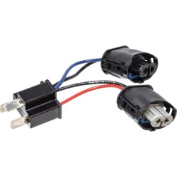 Female H9 and H11 to Male H4 Connector Headlight Adapter Pigtail