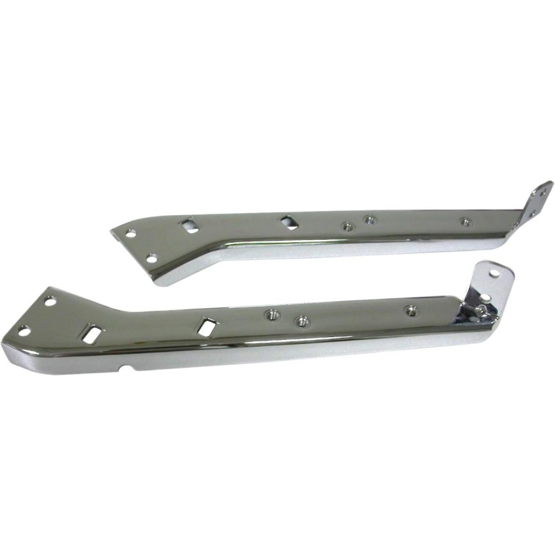 Heavy Duty Clean Up Saddlebag Support Bracket Chrome