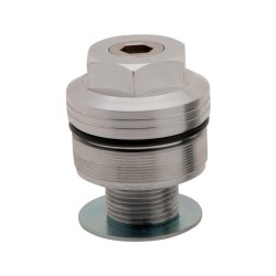 FORK PRELOAD ADJUSTERS 49MM Fork Preload Adjuster -20mm Polished