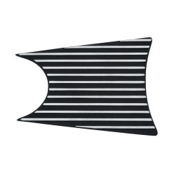 Finned Mid Primary Accent Black Satin