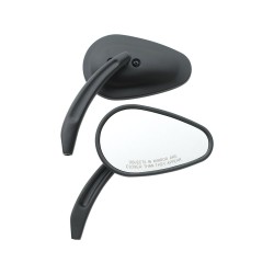 Tapered Billet Mirror Black