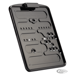 EMBASE DE PLAQUE D'IMMATRICULATION EN ALUMINIUM USINE RICKS