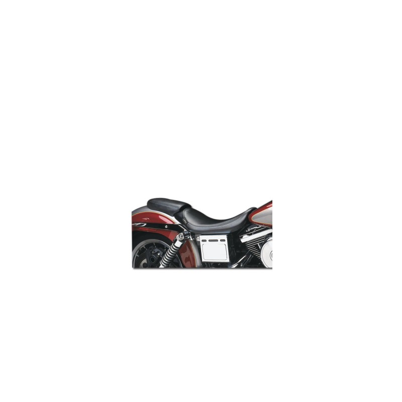 Silhouette Pleated Pillion Pad Black Vinyl