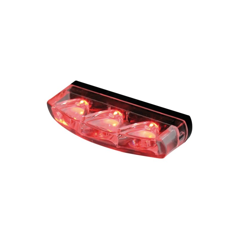 Crystal LED Taillight Black LED